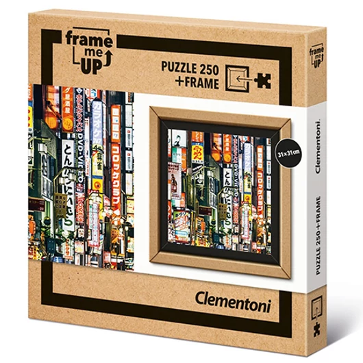 Tokiói fények 250db-os puzzle kerettel - Clementoni