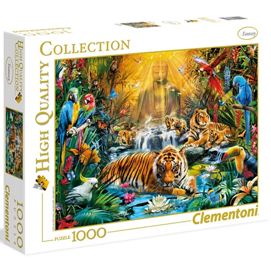 Rejtélyes tigrisek HQC 1000db-os puzzle - Clementoni
