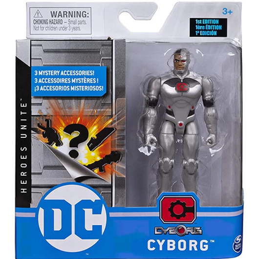 DC Comics: Heroes Unite Cyborg figura - Spin Master