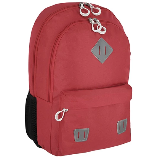 Spirit: Shade piros lekerekített iskolatáska, hátizsák 43x29x21cm