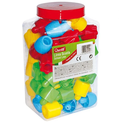 Quercetti: Margherita kiegészítő nagyméretű pöty 60db-os szett