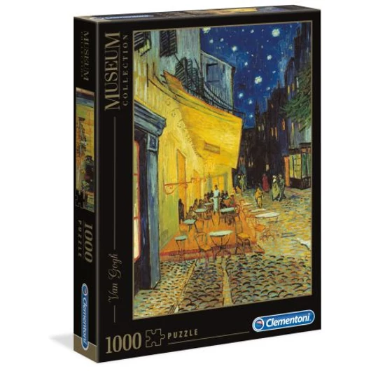 Clementoni Museum Collection: Vincent Van Gogh - Éjjeli kávézó 1000db-os puzzle