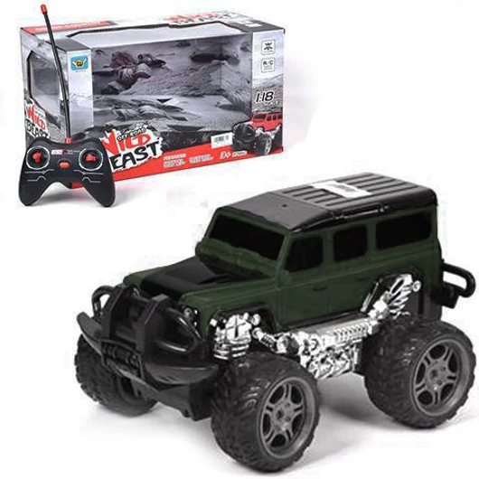 RC Távirányítós Off-Road terepjáró autó piros színben 1:18-as méretarányban
