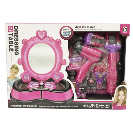 Pink szépség szett kiegészítőkkel, fénnyel és hanggal