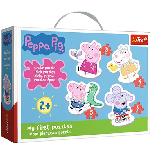 Kedves peppa malac baby puzzle - Trefl