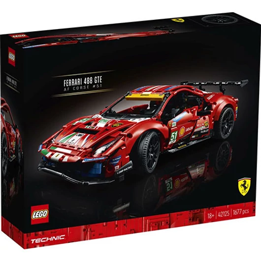 LEGO® Technic: Ferrari 488 GTE AF Corse 51 (42125)