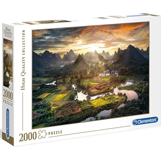Kínai táj HQC 2000db-os puzzle - Clementoni