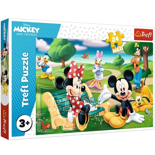 Mickey egér és barátai 24db-os Maxi puzzle - Trefl