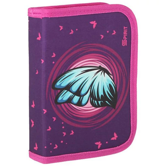 Spirit: Blue Butterfly 3D mintás kihajtható töltött tolltartó 50db