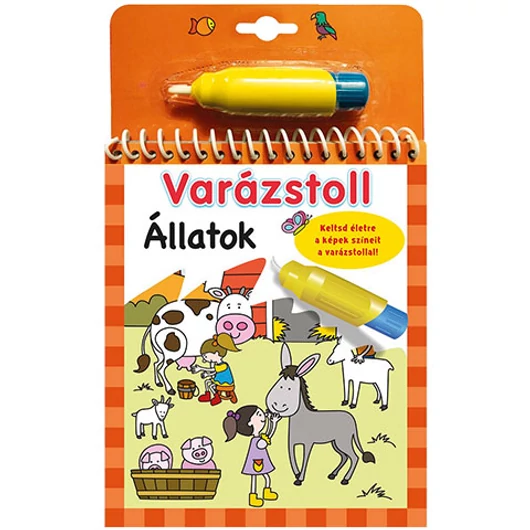 Varázstoll - Állatok kifestő