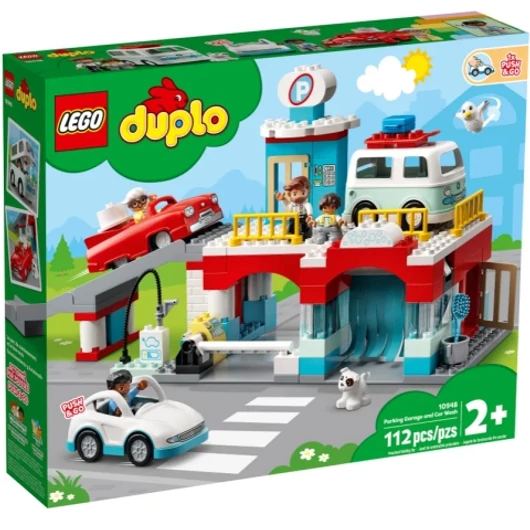 LEGO® DUPLO®: Parkolóház és autómosó (10948)