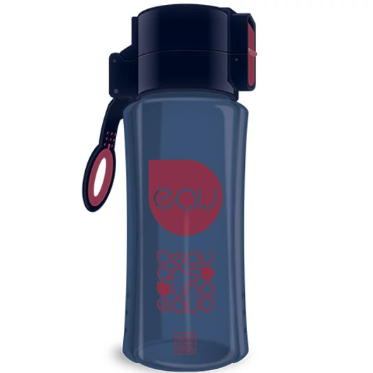 Ars Una: Sötét szürke BPA mentes kulacs 450ml