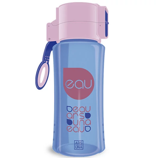 Ars Una: Rózsaszín és kék BPA mentes kulacs 450ml
