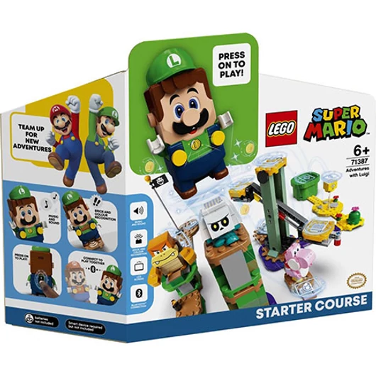 LEGO® Super Mario: Luigi kalandjai kezdőpálya (71387)