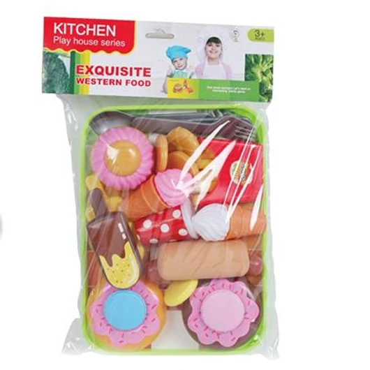 Étel szett fánkkal és Hot-Dog-al