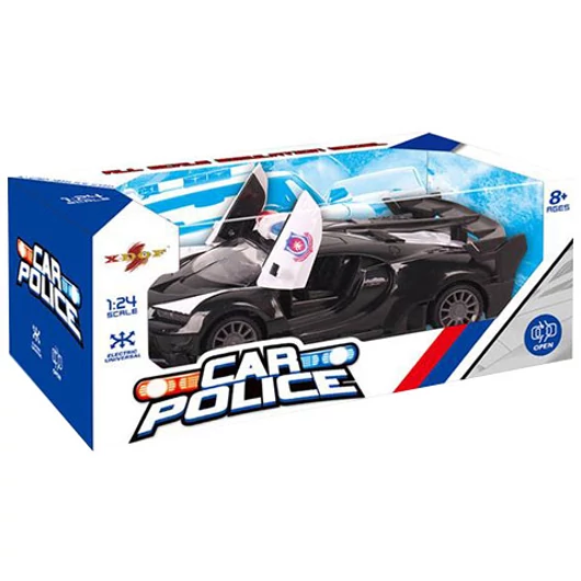 RC Többféle távirányítós rendőrautó nyitható ajtókkal és fénnyel 1/24
