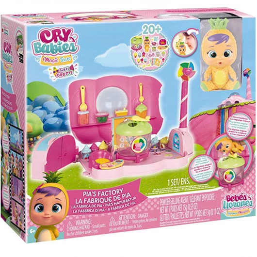 Cry Babies Magic Tears Tutti Frutti könnyes baba játékszett