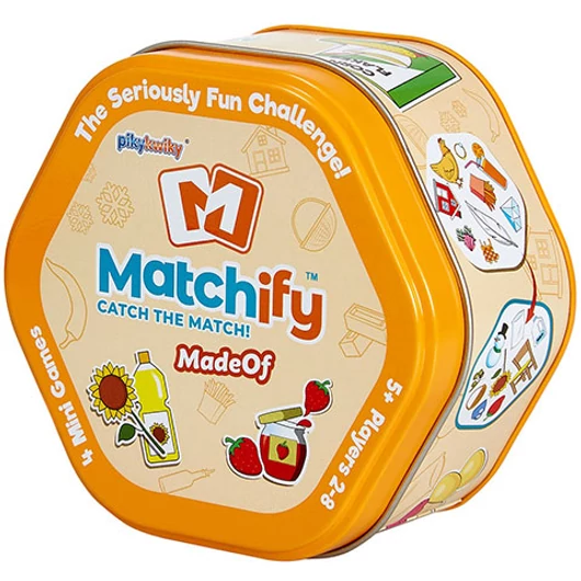 Matchify: Miből készült? - Párosító kártyajáték