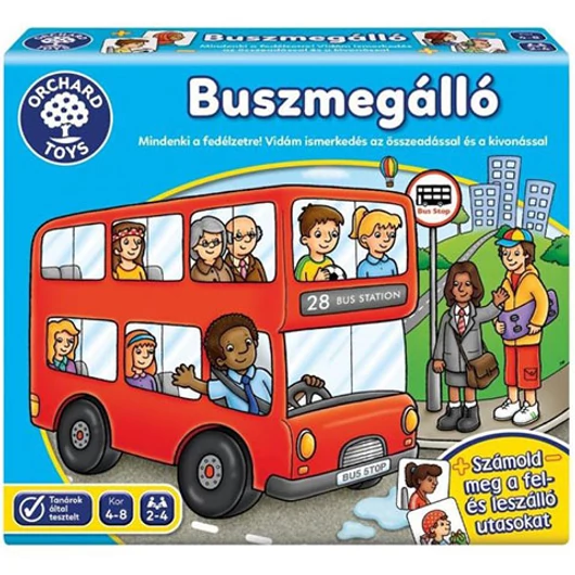 Buszmegálló társasjáték
