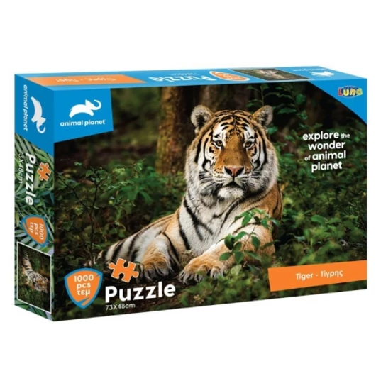 Animal Planet: Tigris 1000db-os puzzle