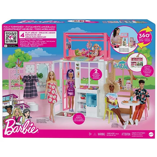 Barbie: Apartman játékszett - Mattel