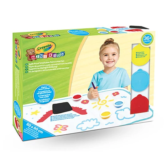 Crayola: Colour Pop Irka-Firka szőnyeg cseppmentes temperával