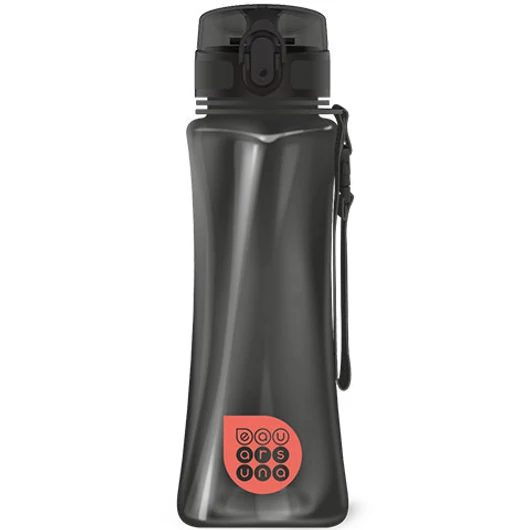 Ars Una: Sötét szürke BPA-mentes kulacs 500ml