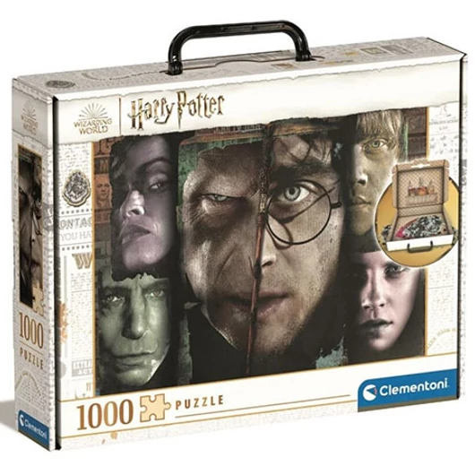 Harry Potter és a Sötét nagyúr 1000db-os puzzle bőröndben - Clementoni