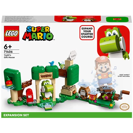 LEGO® Super Mario™: Yoshi ajándékháza kiegészítő szett (71406)