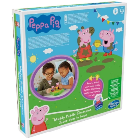 Peppa malac Sáros tócsák bajnoka társas - Hasbro