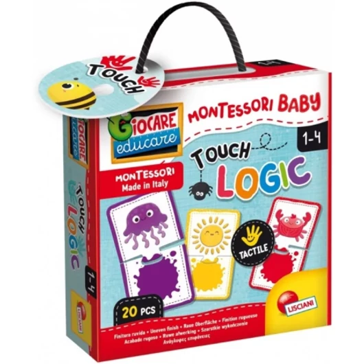 Montessori Baby Touch színek logikai párosítójáték - Lisciani