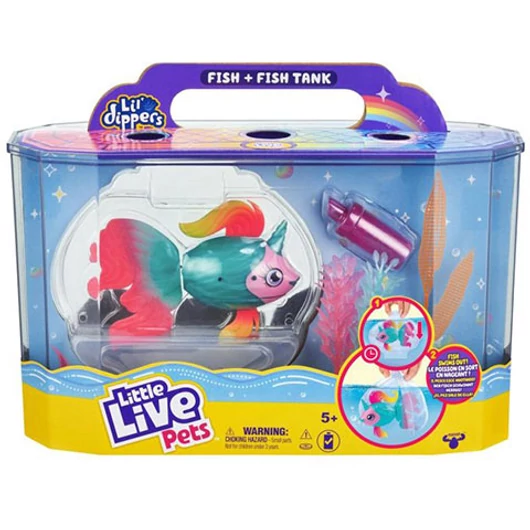 Little Live Pets: Úszkáló Fantasea halacska akváriummal