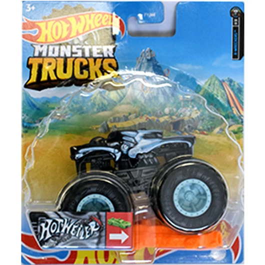 Hot Wheels - Monster Trucks: Hotweiler kisautó 1/64 - Mattel