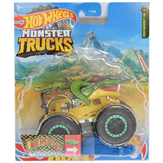 Hot Wheels - Monster Trucks: Cage Rattler kisautó 1/64 - Mattel