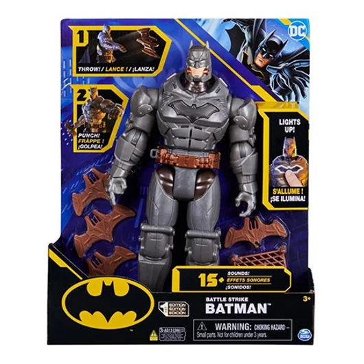 DC Comics: Battle Strike Batman figura hanggal 30cm - Spin Master