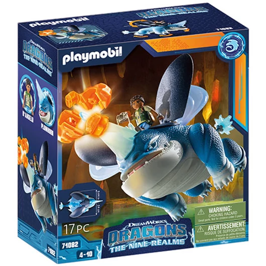 Playmobil: Dragons Nine Realms - Plowhorn & D'Angelo (71082)