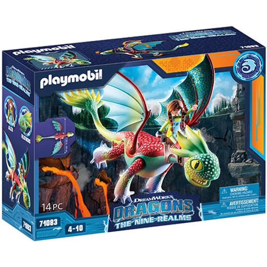 Playmobil: Dragons Nine Realms - Feathers & Alex (71083)