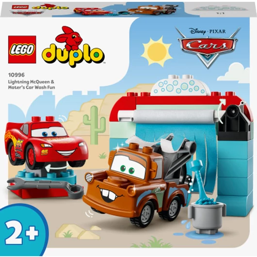 LEGO® Duplo: Villám McQueen és Matuka vidám autómosása (10996)