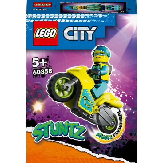 LEGO® City: Cyber kaszkadőr motorkerékpár (60358)