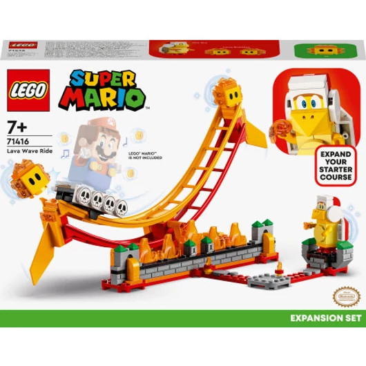 LEGO® Super Mario: Lávahullám-lovaglás kiegészítő szett (71416)