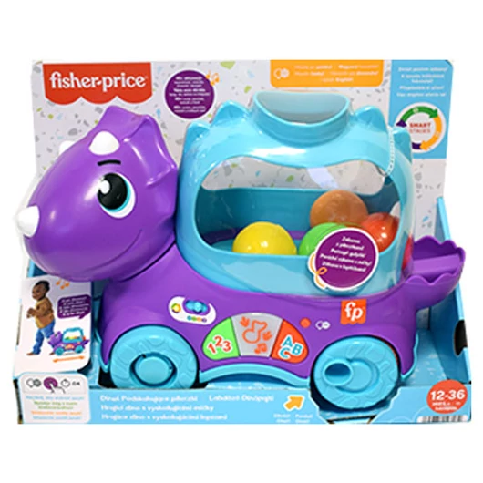 Fisher-Price: Labdázó Dinópajti - Mattel