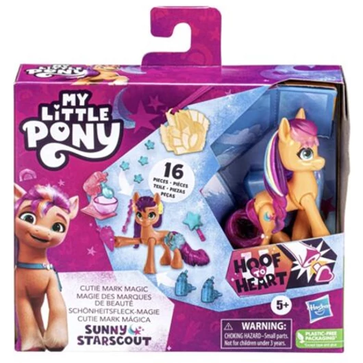 Én kicsi Pónim: Cutie Mark Magic -  Sunny Starscount játékszett - Hasbro