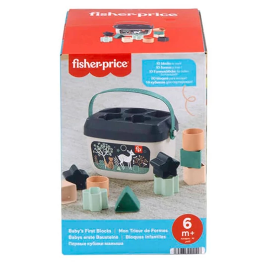 Fisher Price: Kék formaevő dobozka - Mattel