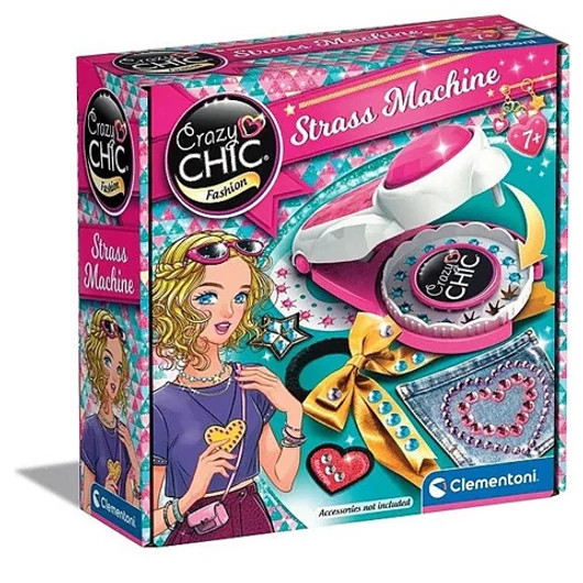 Crazy Chic: Strasszkövező gép kreatív szett - Clementoni