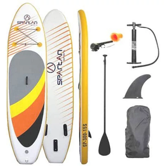 Sárga-narancs-szürke  SP-300 SUP Stand Up Paddle készlet 300cm-es - Spartan