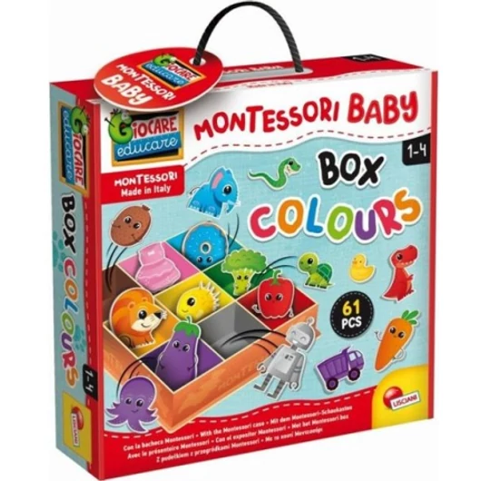 Montessori Baby: Színek rendszerező játék