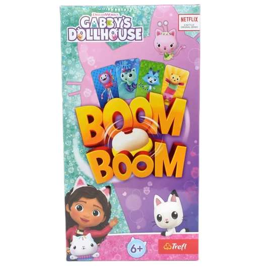 Gabi babaháza: Boom Boom Gabies társasjáték - Trefl