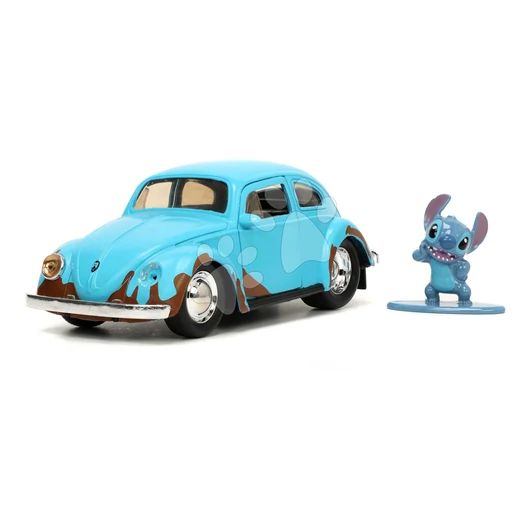 Kisautó VW Beetle 1959 s figúrkou Lilo & Stitch Jada fém 12,7 cm hosszú 1:32 8 évtől JA33251314R00