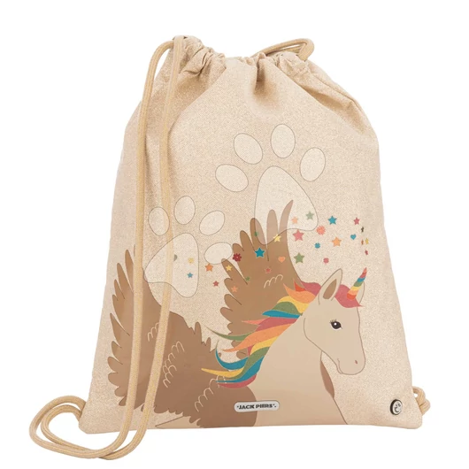 Tornazsák Gym Bag Unicorn Jack Piers ergonomikus luxus kivitel 2 évtől  44*36 cm