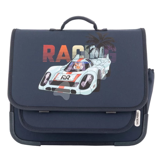 Iskolai aktatáska Schoolbag Paris Large Race Jack Piers ergonomikus luxus kivitel 6 évtől 32*15*38 cm